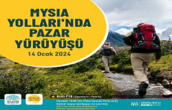 Mysia Yolları'nda Pazar Yürüyüşü Ocak 2024